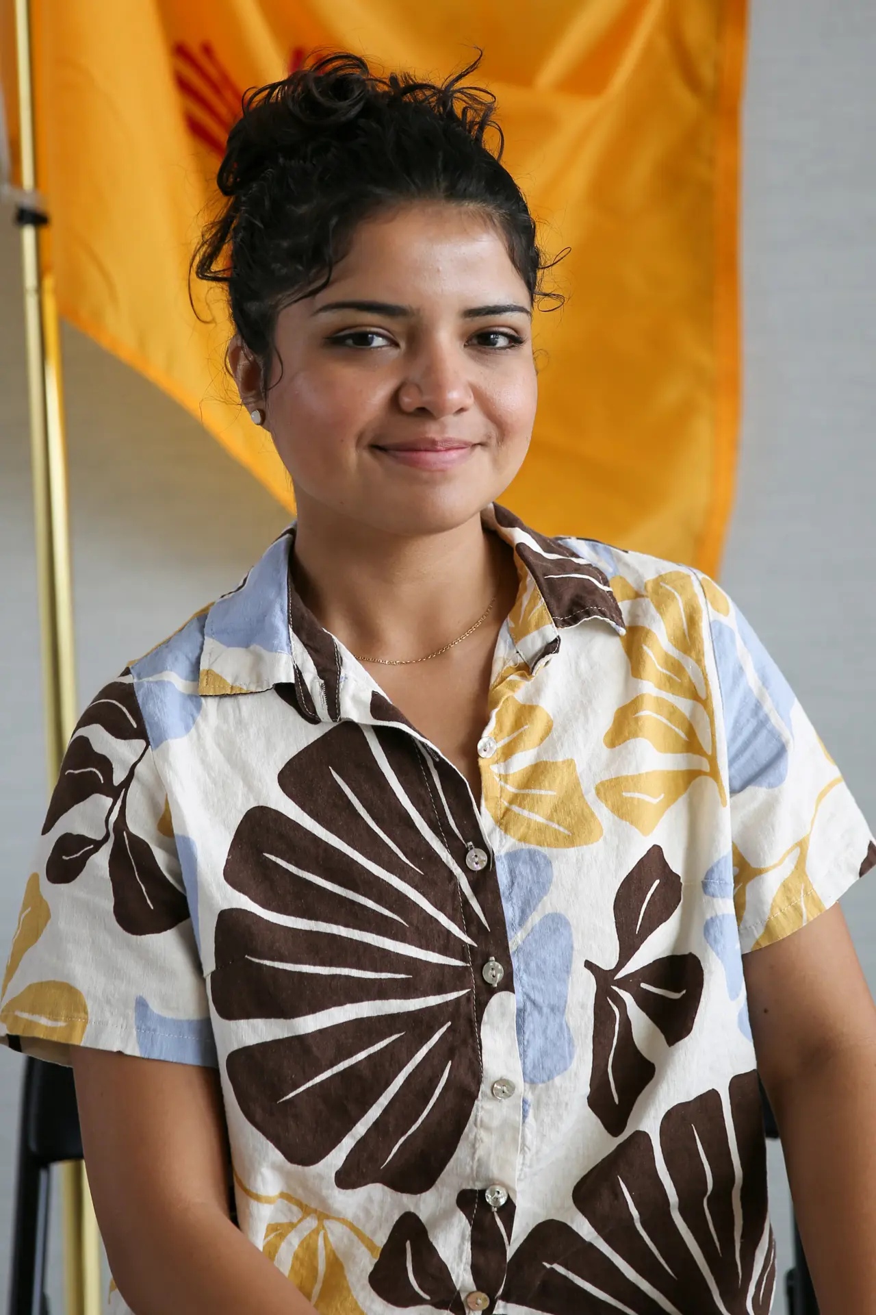 Portrait of Yasmine Al-Harbi, Public Information Officer for the City of Sunland Park