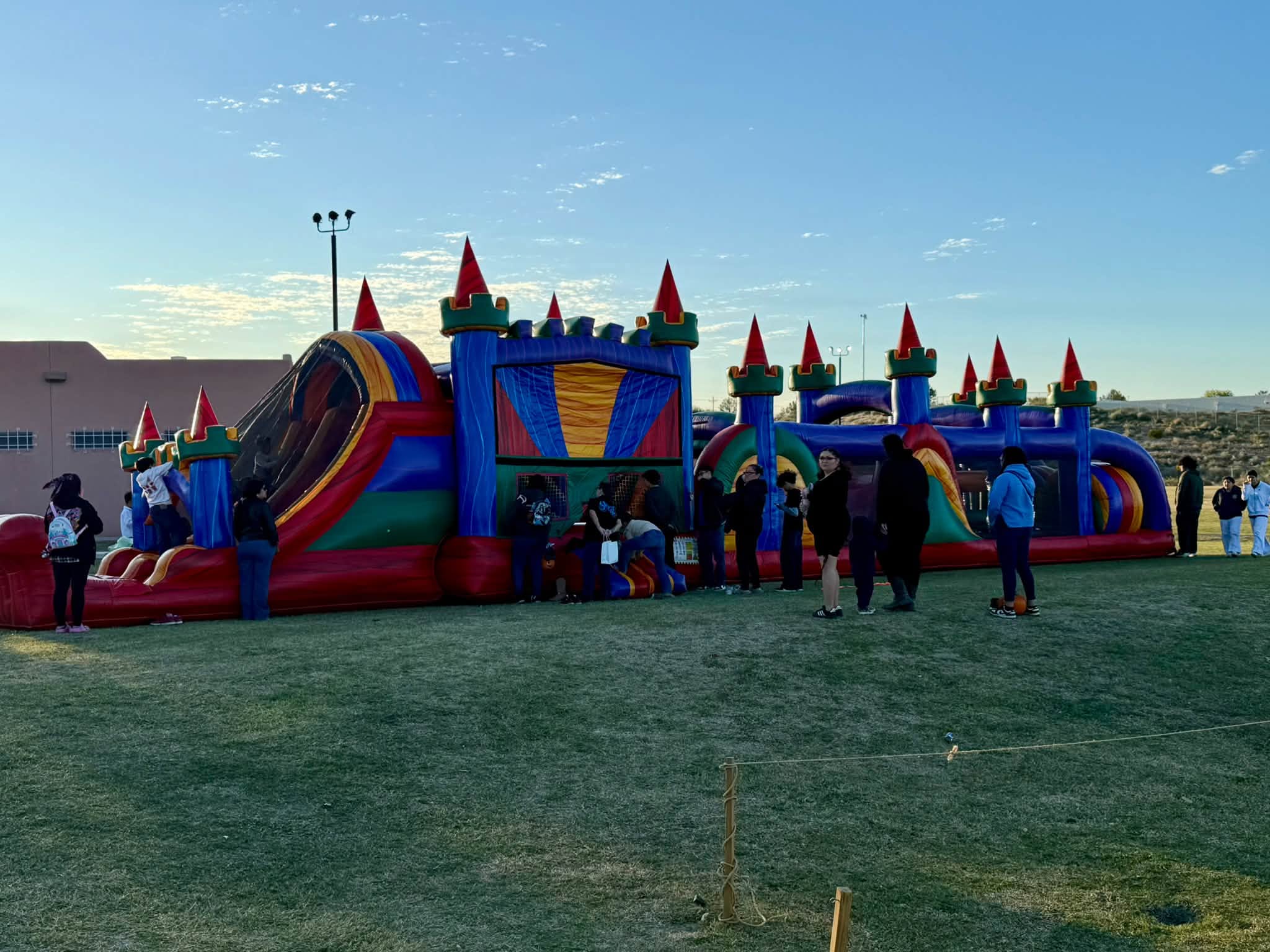 Families enjoying the 2026 Sunland Park Fall Festival