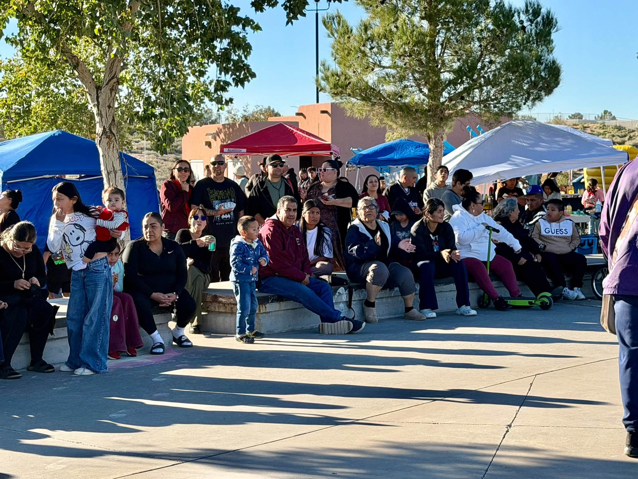 Families enjoying the 2026 Sunland Park Fall Festival